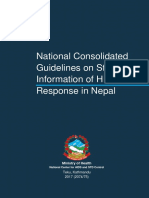 Guidelines On Strategic Information of HIV Response in Nepal