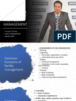 M4 - Common Functions of The Facility Manager