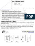 Kit para Dureza Total Titrets: K-4502: 2 - 20 PPM K-4520: 20 - 200 PPM K-4585: 100 - 1000 PPM