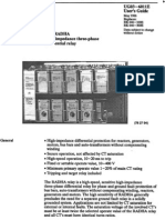 ABB Radha High-Impedance Three-Phase Differential Relay