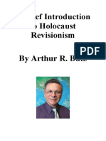 Butz Arthur Robert - A Brief Introduction To Holocaust Revisionism