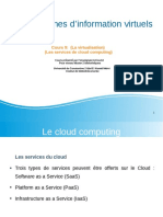 Les Systèmes D'information Virtuels: Cours 9: (La Virtualisation) (Les Services de Cloud Computing)