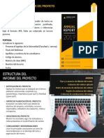 Estructura Del Informe Del Proyecto
