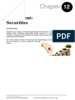 Investment: Securities: Mind The Gap CAPS Grade 12 Business Studies Chapte R 12: Investmen T: Securities 67