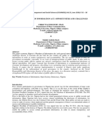 Global Journal of Applied, Management and Social Sciences (GOJAMSS) Vol.15, June 2018 P.51 - 58 (ISSN: 2276 - 9013)