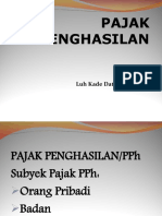 Pajak Penghasilan: Oleh: Luh Kade Datrini, S.E.,M.Si