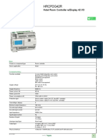 Hotel Room Controllers - HRCPDG42R