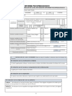 INFORME PSICOPEDAGOGICO LESLIE 2do A