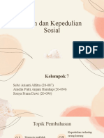 Kelompok 7_Islam dan Kepedulian Sosial