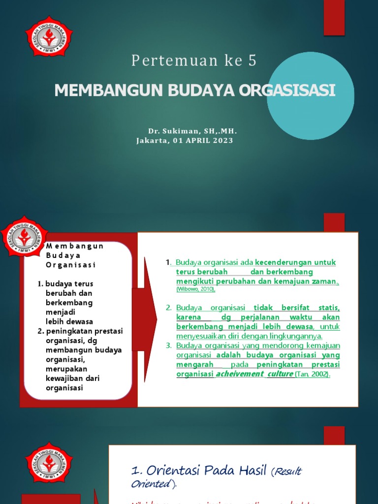 Membangun Budaya Organisasi dengan Strategi SDM Visioner