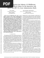 PLC Integration Into Industry 4.0 Middleware - Function Block Library For The Interaction With REST and OPC UA Asset Administration Shells
