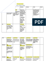 (Morning) ISiP Curriculum& LP Template For February Fourth Week