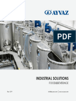 Ayvaz Industrial Solutions Guide for Food & Beverage Steam Systems