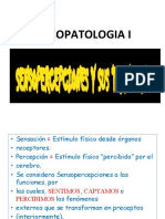 Sensopercepciones Patologia I
