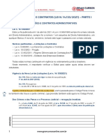 Nova Lei de Licitações e Contratos (Lei n. 14.133/2021