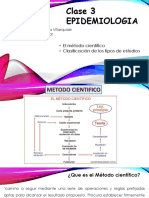 Clase 3 - Método Científico y Tipos de Estudios