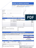 Fax To Mail - Contrat de Services