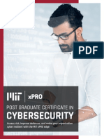Brochure MIT xPRO Cybersecurity Professional Certificate 30-3-2022