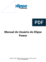 Manual Do Usuário Do Elipse Power: Versão 5.1.186 (18/03/2020)