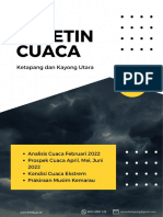 03 Buletin Cuaca Kabupaten Ketapang Dan Kabupaten Kayong Utara - Edisi Mare