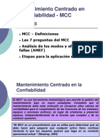 Mantenimiento Centrado en la Confiabilidad - Clase 8