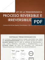 Proceso Reversible e Irreversibilidad