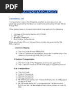 Transpo - Midterm Focus