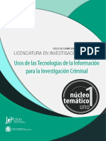 NT 1 - Usos de Las Tecnologi769as de La Informacio769n para La Investigacio769n Criminal