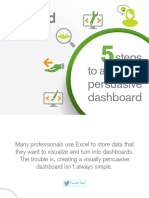 Beyond Excel:: Steps To A Visually Persuasive Dashboard