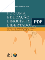 Gustavo Fonseca - Por Uma Educaçao Linguistica Libertadora - Os Estudos Gramaticais No Ensino Básico A Luz Da Pedagogia de Paulo Freire