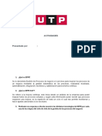 Actividades: 1. ¿Qué Es BPM?