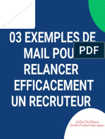 Mail de Relance