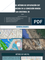 Aplicación Del Método de Explotación Cut and Fill Mecanizada en La Concesión Minera San Cristobal 39