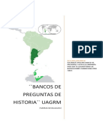 Bancos de Preguntas de Historia UAGRM''2020