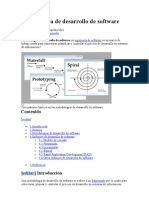 Metodología de Desarrollo de Software