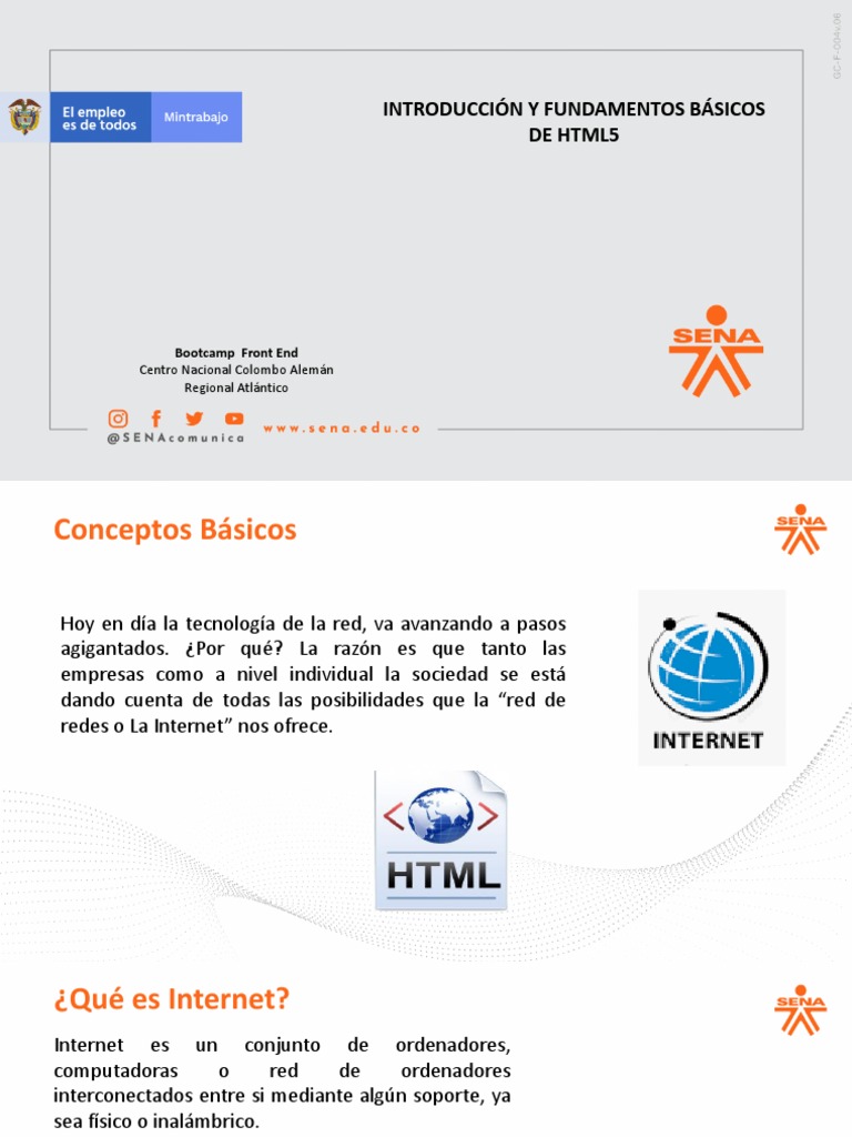 Fundamentos de HTML5 para Principiantes | PDF | HTML | Red mundial