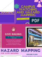 Campus Watching and Hazard Mapping - PPT - Group2