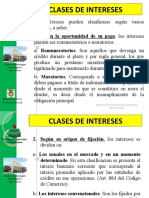 Clases de Ineteres