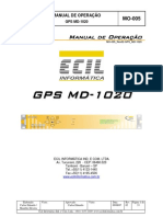 Manual de Operação: GPS MD-1020