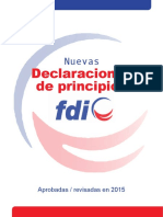 Nuevas Declaraciones FDI