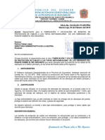 República Del Ecuador Gobierno Autónomo Descentralizado de La Provincia de Sucumbíos