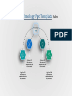 Technology PPT Template: Easy Steps To More Sales