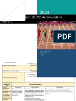 Unidad de Atletismo: de 2do de Secundaria Febrero.: Carlos Jose Reyes Jimenez Educacion Física 1-2-2023