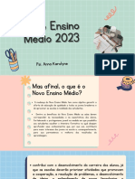 O que é o Novo Ensino Médio 2023