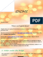 Idioms: Theacher Pholvy