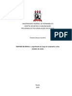 Universidade Federal de Pernambuco Centro de Artes E Comunicação Programa de Pós-Graduação em Design