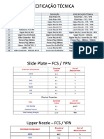 Especificação Técnica Refratarios