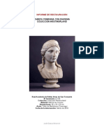 Cabeza Femenina Con Diadema Colección Westmorland: Informe de Restauración