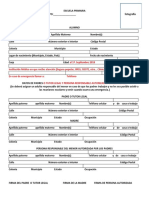 Ficha de Identificación Del Alumno Elsie