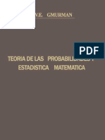 V. E. Gmurman - Teoria de Las Probabilidades y Estadistica Matematica-Editorial Mir (1974)